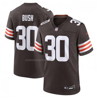 Camiseta NFL Game Cleveland Browns Devin Bush Marron