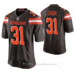 Camiseta NFL Game Cleveland Browns Nick Chubb Marron