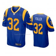 Camiseta NFL Game Los Angeles Rams 32 Jordan Fuller Azul