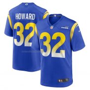 Camiseta NFL Game Los Angeles Rams Travin Howard 32 Azul