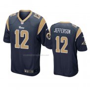 Camiseta NFL Game Los Angeles Rams Van Jefferson Azul