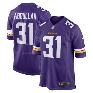 Camiseta NFL Game Minnesota Vikings Ameer Abdullah Violeta