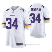 Camiseta NFL Game Minnesota Vikings Andrew Sendejo Blanco