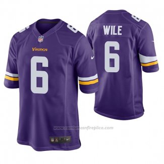 Camiseta NFL Game Minnesota Vikings Matt Wile Violeta