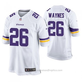 Camiseta NFL Game Minnesota Vikings Trae Waynes Blanco