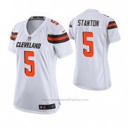 Camiseta NFL Game Mujer Cleveland Browns Drew Stanton Blanco