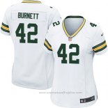 Camiseta NFL Game Mujer Green Bay Packers Burnett Blanco