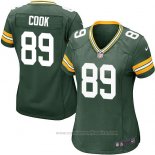 Camiseta NFL Game Mujer Green Bay Packers Cook Verde Militar