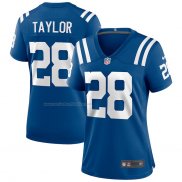 Camiseta NFL Game Mujer Indianapolis Colts Jonathan Taylor Azul