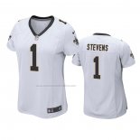 Camiseta NFL Game Mujer New Orleans Saints Tommy Stevens Blanco