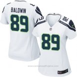 Camiseta NFL Game Mujer Seattle Seahawks Baldwin Blanco