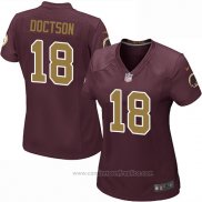 Camiseta NFL Game Mujer Washington Redskins Doctson Marron