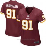 Camiseta NFL Game Mujer Washington Redskins Kerrigan Rojo