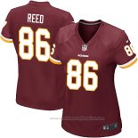 Camiseta NFL Game Mujer Washington Redskins Reed Rojo