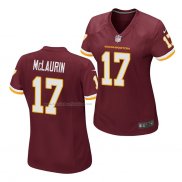 Camiseta NFL Game Mujer Washington Redskins Terry Mclaurin Rojo