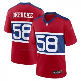 Camiseta NFL Game New York Giants Bobby Okereke Alterno Rojo