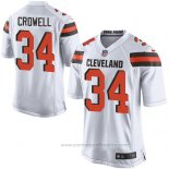 Camiseta NFL Game Nino Cleveland Browns Crowell Blanco