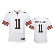 Camiseta NFL Game Nino Cleveland Browns Donovan Peoples Jones 2020 Blanco