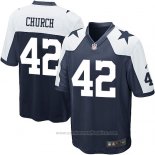 Camiseta NFL Game Nino Dallas Cowboys Church Negro Blanco