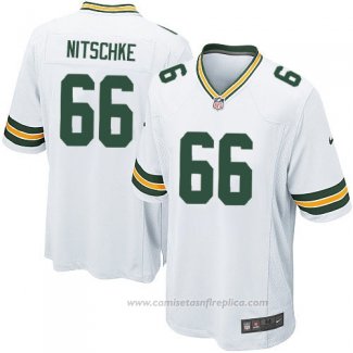 Camiseta NFL Game Nino Green Bay Packers Nitschke Blanco