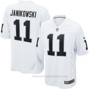 Camiseta NFL Game Nino Las Vegas Raiders Janikowski Blanco