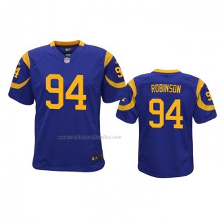 Camiseta NFL Game Nino Los Angeles Rams A'shawn Robinson Azul2