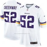 Camiseta NFL Game Nino Minnesota Vikings Greenway Blanco