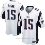 Camiseta NFL Game Nino New England Patriots Hogan Blanco