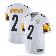 Camiseta NFL Game Pittsburgh Steelers 2 Mason Rudolph Blanco