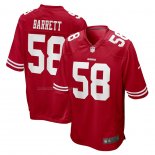 Camiseta NFL Game San Francisco 49ers Alex Barrett Rojo