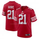 Camiseta NFL Game San Francisco 49ers Frank Gore Retired Rojo