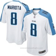 Camiseta NFL Game Tennessee Titans Mariota Blanco