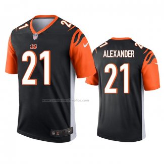 Camiseta NFL Legend Cincinnati Bengals Mackensie Alexander Negro