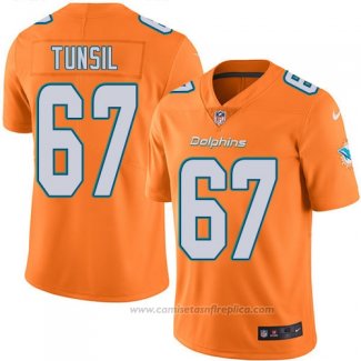 Camiseta NFL Legend Miami Dolphins Tunsil Naranja