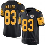 Camiseta NFL Legend Pittsburgh Steelers Miller Negro