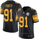 Camiseta NFL Legend Pittsburgh Steelers Tuitt Negro