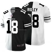 Camiseta NFL Limited Atlanta Falcons Ridley White Black Split