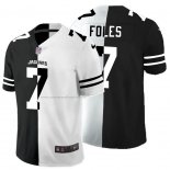 Camiseta NFL Limited Jacksonville Jaguars Foles Black White Split