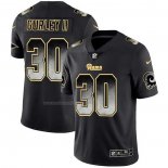 Camiseta NFL Limited Los Angeles Rams Gurley II Smoke Fashion Negro