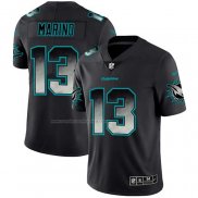 Camiseta NFL Limited Miami Dolphins Marino Smoke Fashion Negro