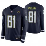 Camiseta NFL Therma Manga Larga Los Angeles Chargers Mike Williams Azul