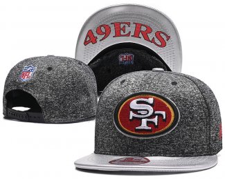 Gorra San Francisco 49ers Gris Silver