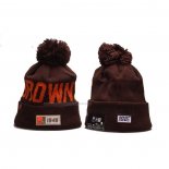 Gorro Beanie Cleveland Browns 100th Marron