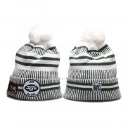 Gorro Beanie New York Jets Blanco Verde