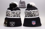 Gorro Las Vegas Raiders Blanco Negro