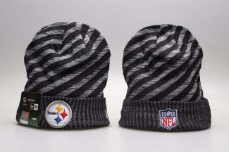 Gorro Pittsburgh Steelers Gris Negro