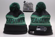 Gorro Seattle Seahawks Verde Negro