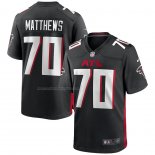 Camiseta NFL Game Atlanta Falcons Jake Matthews Throwback 2020 Negro