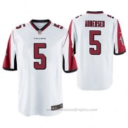 Camiseta NFL Game Atlanta Falcons Morten Andersen Blanco