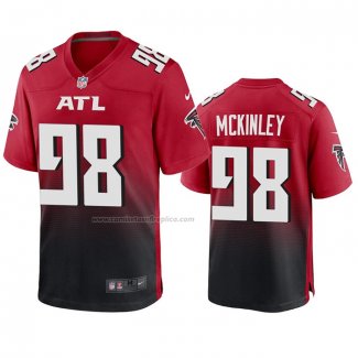 Camiseta NFL Game Atlanta Falcons Takkarist Mckinley 2020 Rojo